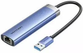 Karta jungiama į tinklą Vention Adapteris Elektrinė TGFSB USB-C RJ45 x 1