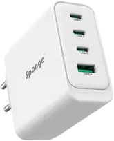 Sponge 4 Port Nešiojamas kompiuteris Charger C4 100W GaN