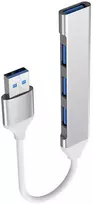 „PremiumCord“ šakotuvas USB3.2A į USB3.2 A + 3x USB2.0 A, „SuperSpeed 5Gbps“, aliuminio korpusas