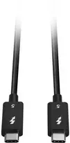 Thunderbolt Laidas - LINDY Thunderbolt 5 Laidas, 40Gbps, 100W PD, 1 m, Juodas