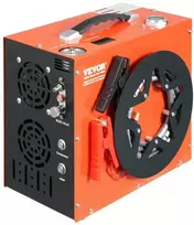 PCP kompresorius 4500PSI, nešiojamas su automatiniu išsijungimu, aušinimu, skirtas oriniams šautuvams, nardymo balionams, oro pompa, didelis slėgis