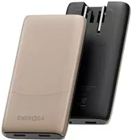 Laidinis įkroviklis Energea TravelWorld Edge 65W 2xUSB-C PD/PPS/QC3.0 (US/UK/EU) auksinis