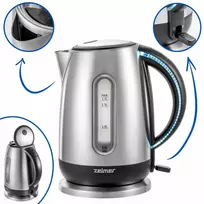 Elektrinis virdulys 1.7 L 2000 W ZCK7950 Zelmer juodas/inox
