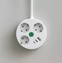 Happy People ANDY Funkcionalus prailgintuvas 5 m. + USB + Type-C, KK-23