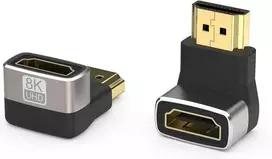 MicroConnect „Fuj:tech“ itin didelės spartos HDMI 90° kampo adapteris, 3 versija