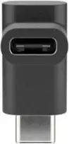 Carolina Herrera Fuj:tech USB-C 90° -kulma-adapteri, musta