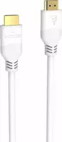 Dedra Fuj:tech HDMI 2.1 8K Certified Ultra High Speed -kaapeli, 1 m, valkoinen