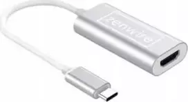 USB adapteris Zenwire ZW-01F USB-C - HDMI sidabrinis (109449291)