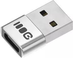 Green Cell Žalias Cell Plug&Play adapteris Greencell 2.4 A USB-A į USB-C duomenų perdavimas 480Mbps 12 W aliuminis