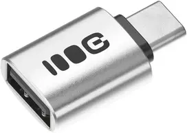 Green Cell Žalias Cell OTG adapteris Greencell 2.4A USB-C į USB-A duomenų perdavimas 480Mbps 12 W aliuminis