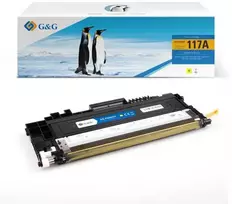 G&G suderinamas toneris su HP W2072A, NT-PH2072Y, HP 117A, geltonas, 700s