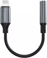 Wozinsky WALJ-01 Lightning adapter - 3.5mm mini jack - juodas
