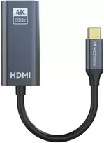 Wozinsky WACH-01 USB-C - HDMI 4K 60Hz Adapteris - Juodas