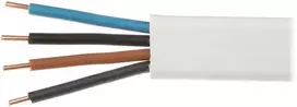 Elektrokabel Elektros kabelis plokščias laidas YDYp 450/750V 4x1,5mm2 ELEKTROLABAS 100m