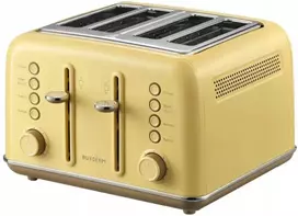 Skrudintuvas BUYDEEM 4 Slice Toaster, modelis DT640E, color Mellow Geltona, EU