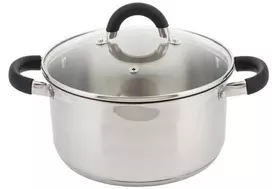 King Hoff Kinghoff KH-4344 modernus nerūdijančio plieno puodas su dangčiu, 20 cm