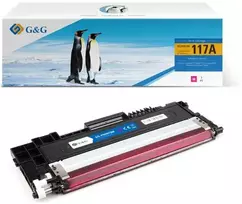 Toneris G&G Toneris suderinamumas su HP 117A/ W2073A M Magenta