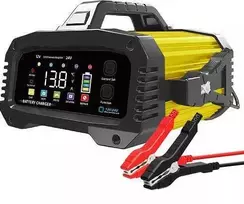 Hismart Automatinis švino rūgšties / LiFePO4 akumuliatoriaus įkroviklis, 12V 25A / 24V 15A