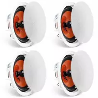 Vevor 4 vnt. 20 cm lubiniai garsiakalbiai 100W