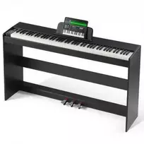 Vevor 88 klavišų skaitmeninis pianinas su stovu