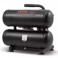 Vevor Nešiojamas bealyvas oro kompresorius 18L 90 PSI
