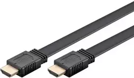 Goobay Didelės spartos HDMI™ kabelis plonas su Ethernet