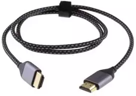 Mercodan HDMI 2.1 kabelis, 1,0 m, 8K@60Hz, 48Gbps, HDMI: Han -