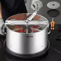 Vevor Rankinis pumpurų žoliapjovė 370 mm su nerūdijančio plieno peiliais