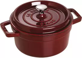 STAUB LA COCOTTE Apvalus ketaus puodas 1,7 l, grenadinas