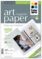 ColorWay ART Glossy | 690 g/m² | A4 | Magnetic Photo Paper