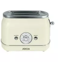 Retro stiliaus skrudintuvas Jocca 2708 kreminės spalvos