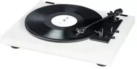 Automatinis patefonas Pro-Ject A1.2 Balta color, OM10 kasetė