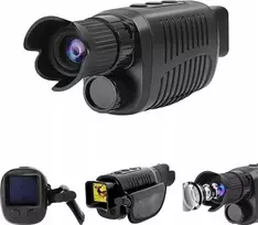 Žiūronai „Apexel“ naktinio matymo monoklis su IR priartinimu, 10x, 24 mm, IP56, LCD, 1,5 colio, nuotraukos, 10 megapikselių vaizdo įrašai, 1080p / Nv007