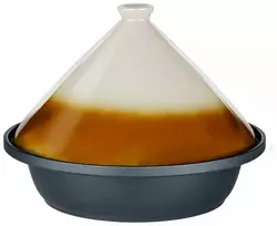 Alpina - Tajine troškintuvas su keraminiu kūginiu dangčiu 30x25 cm 2,5 l