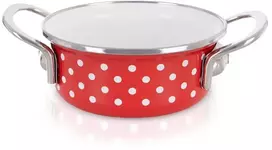 Orion Emaliuotas puodas TECKA 14 cm, 600 ml