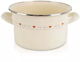 Lumarko Orion Kuko puodas TONCA 22 cm, 4 l - Emailliuotas