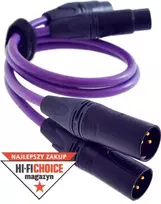 Kabelis Melodika XLR x2 - XLR x2 3m violetinė