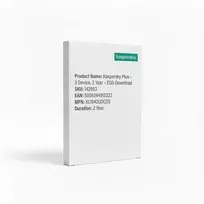 Kaspersky Plus – 3 Device, 2 Year – ESD-Download