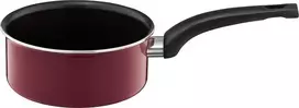 Emalia Olkusz PUODAS 16CM SU RANKEN BORDO 29406