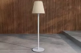 Venture Design Grindų lempa, 50x187 cm, šviesiai mėlyna, plienas