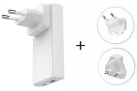 Swissten Travel Charger GaN USB-C / USB 65W