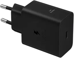 Įkrovimo adapteris Samsung USB-C 60W EP-T6010NBE, Juodas