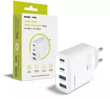 Įkroviklis Mobile Origin 40W GaN Wall Charger PW22 - 2x USB-C + 2x USB-A