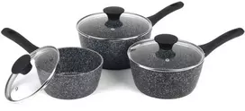 Salter BW11460BRMFO Megastone Thermo Collar 3-Piece Prikaistuvis Set - 16/18/20cm