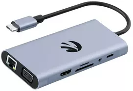 Hawk HW-HUB801 8in1 Adapteris USB-C