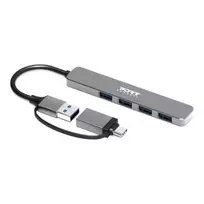 PORT CONNECT | USB-C/USB-A šakotuvas, 4 versijos, USB-A 3.0, 5Gbps