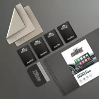 Automagnetola „GrizzGlass“ automobilinė radijo keramikinė plėvelė, kortelės ekrano apsauga, skirta „Kia Ceed Kombi 3“ (2018–2024 m.)