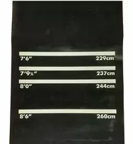 Master Klasikinis distancinio smiginio kilimėlis 300 cm