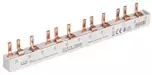 Simet 81998006 Perjungimo šyna - kaištis, 3 fazių 80A, 12 modulių, 16 mm 81998006