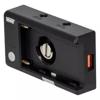 Adapteris - Newell DC-USB Universalus adapteris NP-F baterijoms, LCD ekranui